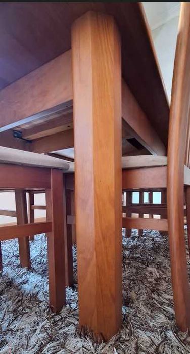 Mesa de jantar + 8 cadeiras