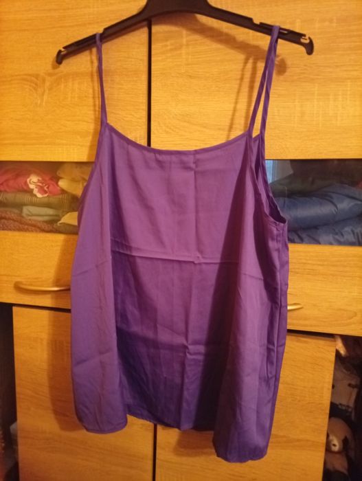 Top Na Ramiączkach Satyna XL/42