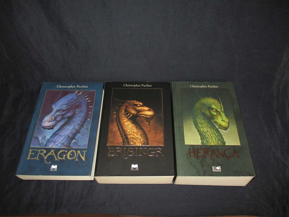Livro Eragon Christopher Paolini Colecção O Ciclo da Herança