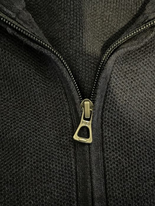 Mesh-knit Cotton Full-zip Sweater Polo Ralph Lauren
