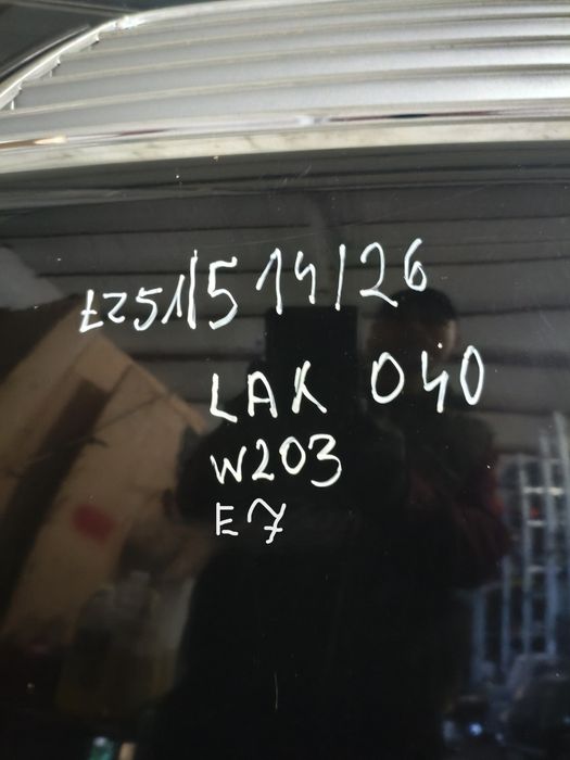 Maska Mercedes W203 2 Ii Lakier 040