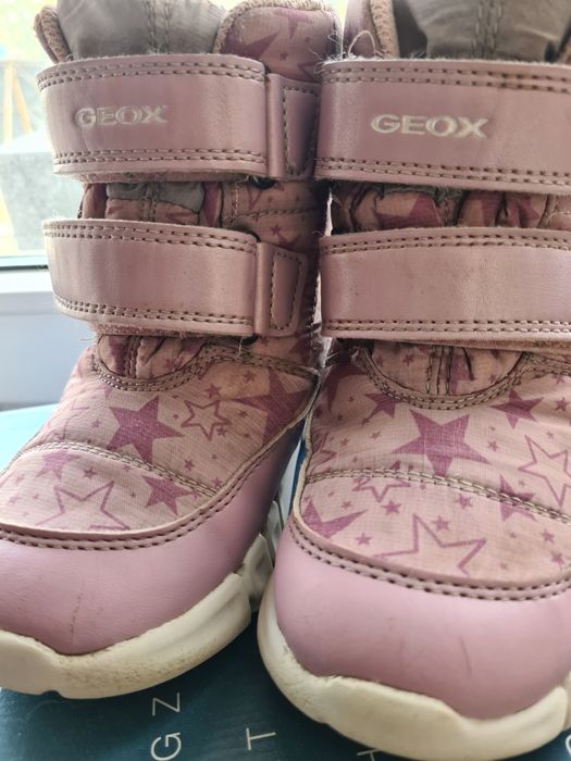 Сапожки geox на девочку зимние 27 р.