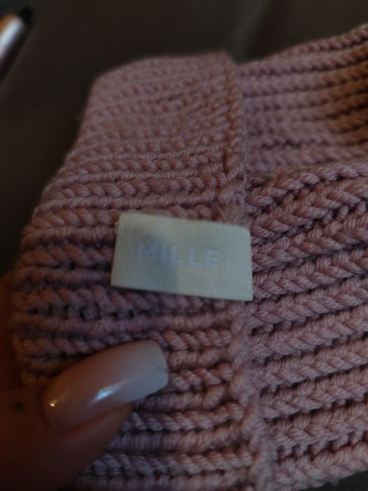 Zestaw czapka komin rękawiczki merino mille baby