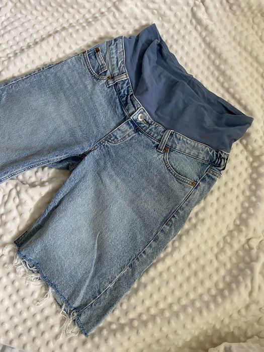 Джинсові шорти для вагітних h&m