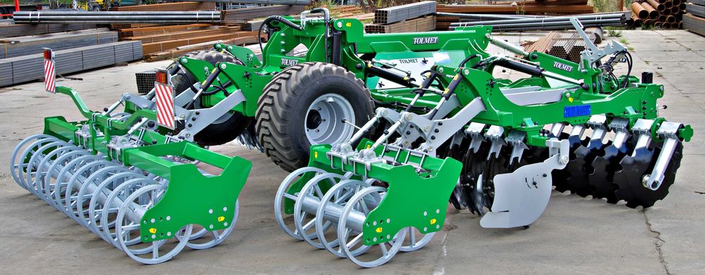 Brona talerzowa TOLMET OPTIMUS Półzawieszana tandem raty Dostawa