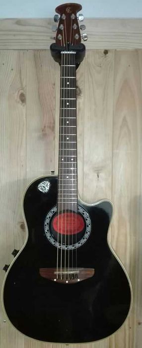 Guitarra Clarissa Semi-acústica estilo Ovation (antiga e rara)