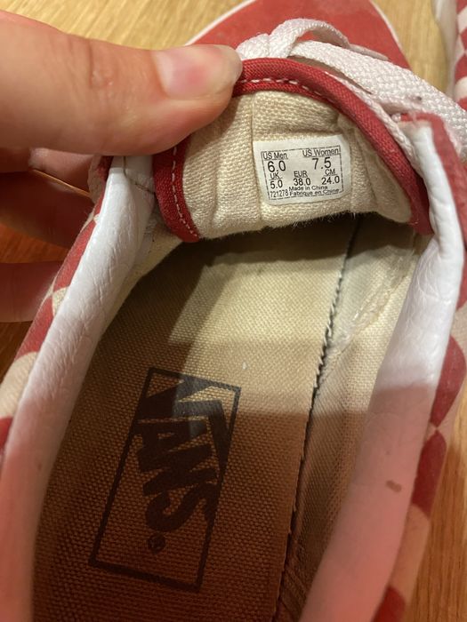 Vans old skool в клетку