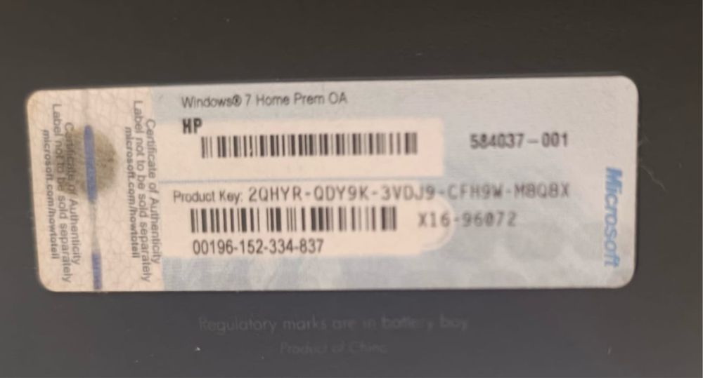 HP pavilion dv6-6080 ep