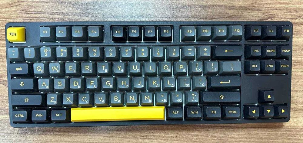 Клавіатура Akko 5087 B Plus Multi-modes Black&Gold