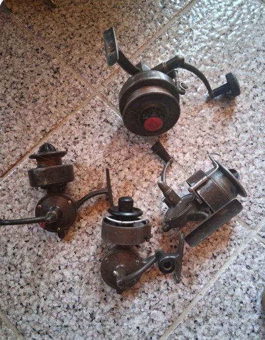 Antigos Carretos de pesca Sagarra