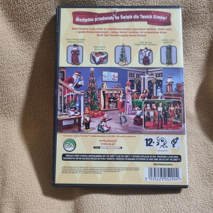 The Sims 2 Na Świeta PC Polskie wydanie