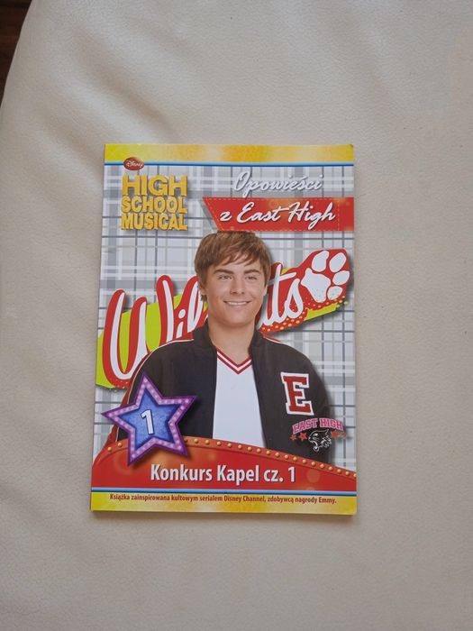 Książka High School Musical - Konkurs Kapel Zac Efron Opowieści Disney