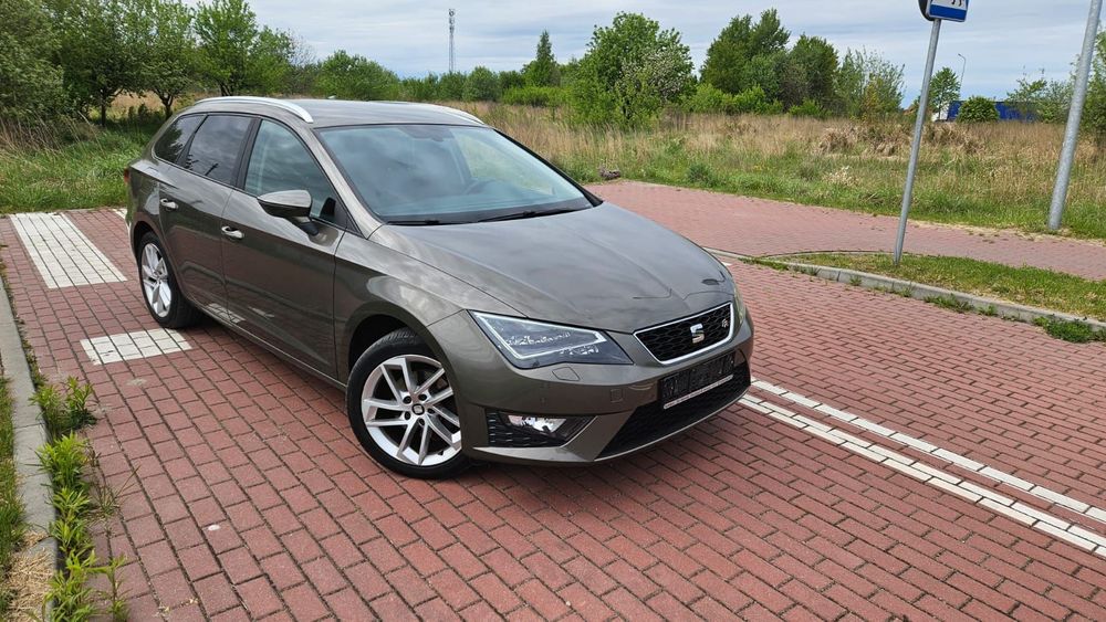 Seat Leon MEGA STAN 2.0tdi 150KM DSG PDC  LED klimatron  grzane Serwis!