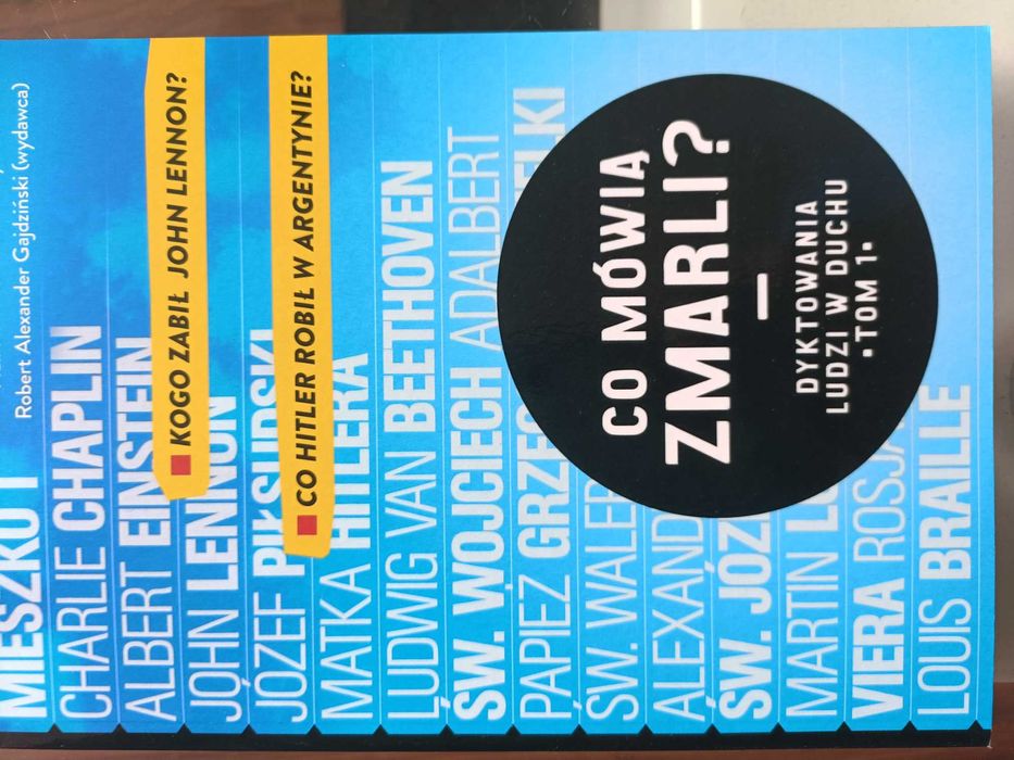 Co mówią zmarli / książki