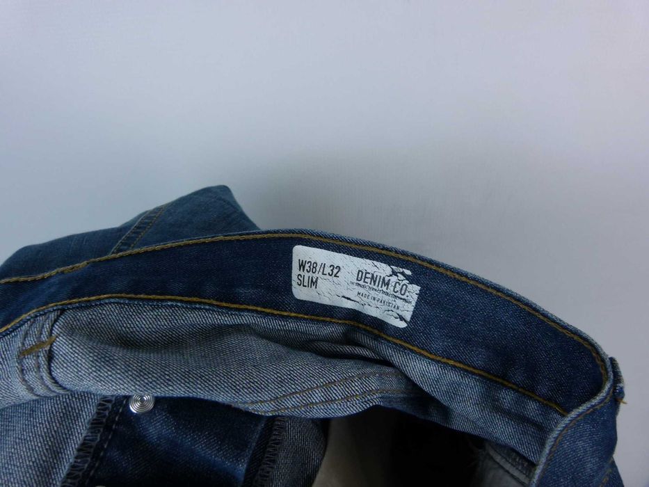 Denim Co. slim jeans spodnie dżinsy W38 L32 - XXL