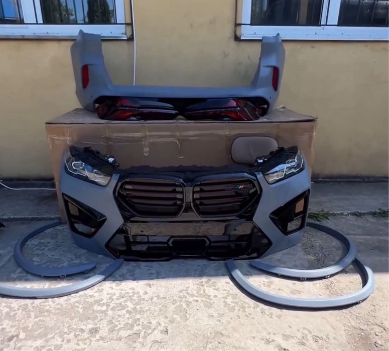 Обвес рестайлинга в стиле X5M LCI 2023+ для BMW X5 G05 2018-2020