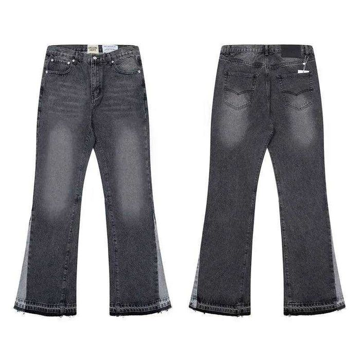 Джинси Gallery Dept Flared Jeans Clush кльош флейред галлері депт свег нові XS-XL BLACK GREY сірі чорні дайм свага унісекс бренд