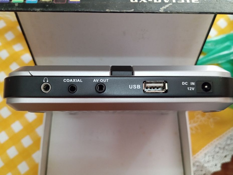 Leitor de DVD portátil compatível para carros