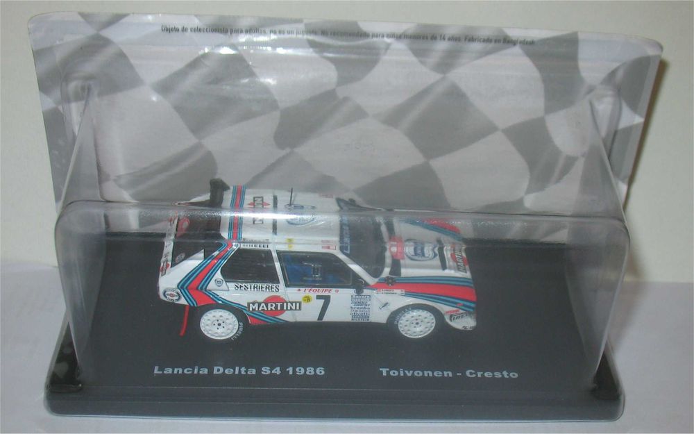 Lancia Delta S4 - Vencedor Rally de Monte Carlo 1986 - Henri Toivonen