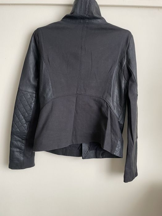 Шкіряна чоловіча  куртка Armani Jeans (роз L