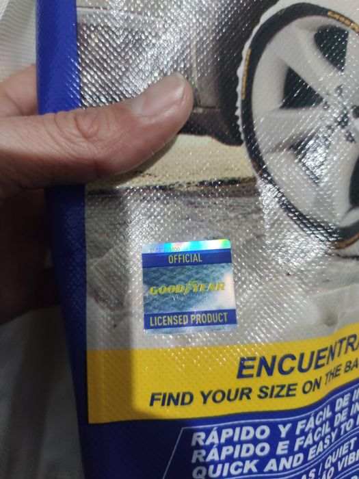 Corrente de neve têxteis GoodYear