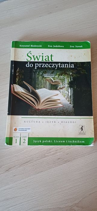 Świat do przeczytania  1 cz 1 i cz 2