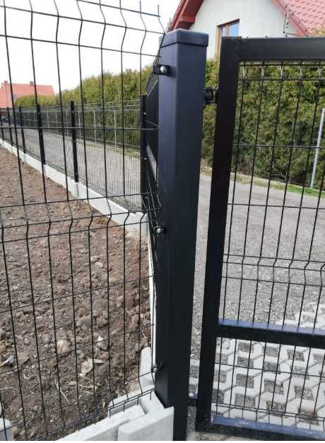 Kompletne ogrodzenie panelowe 123cm Fi 4 - 45zł/1MB