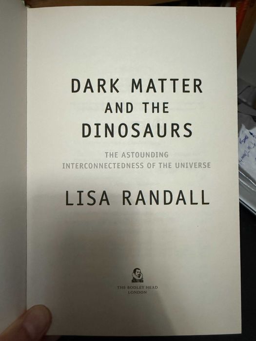 Lisa Randall – Dark Matter and the Dinosaurs