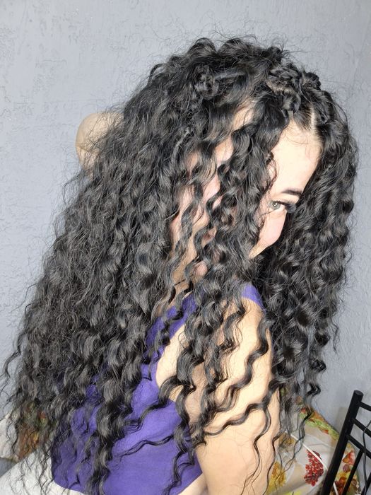 Афронаращивание волос