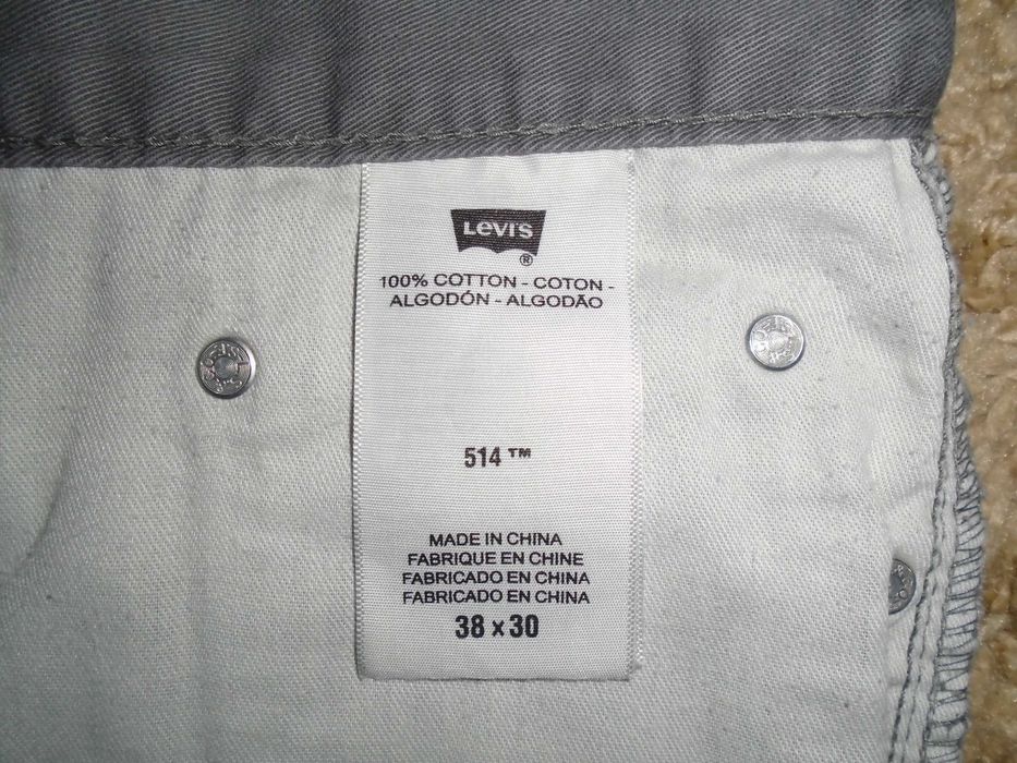 Джинсы Levis 514 USA W38 L30.
