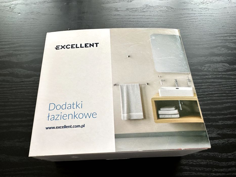 Excellent Riko uchwyt na papier toaletowy chrom DOEX.1608CR – nowy, folia, oryginalne opakowanie