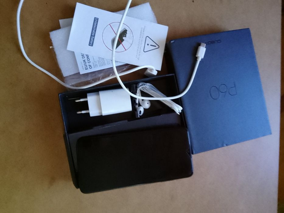 Смартфон Cubot P60 Black 6/128gb 6.51" 5000mAh