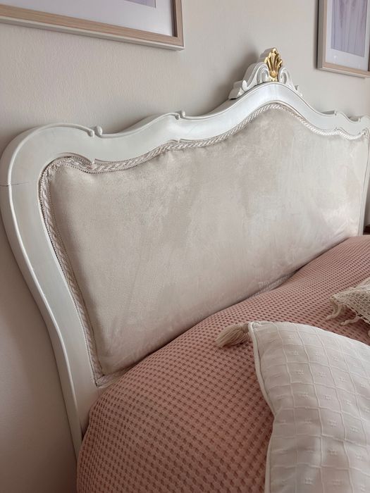 Cabeceira Queen Anne