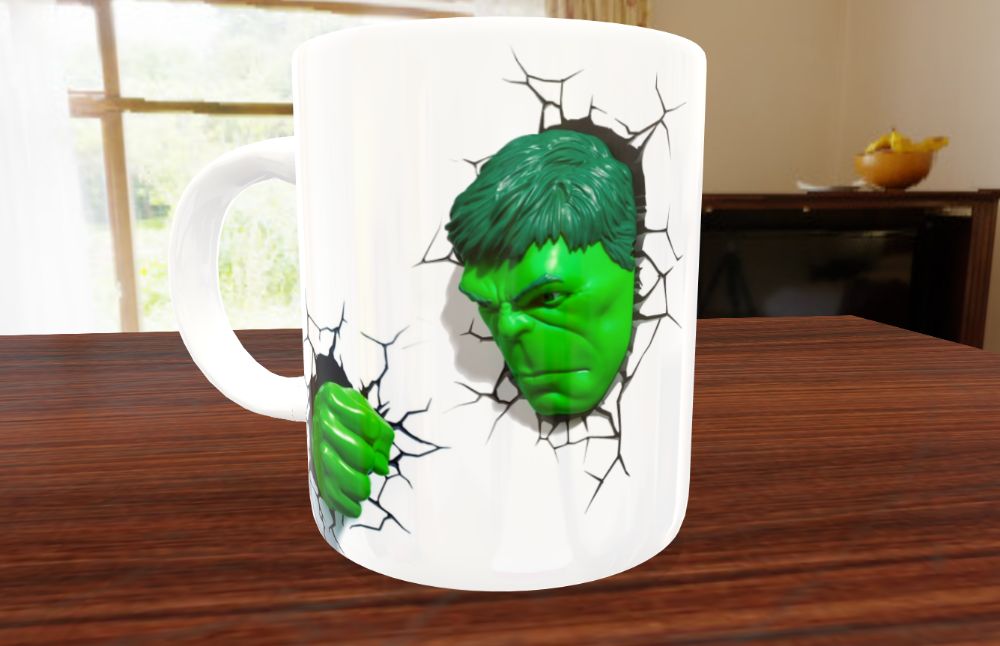 Canecas efeito 3D