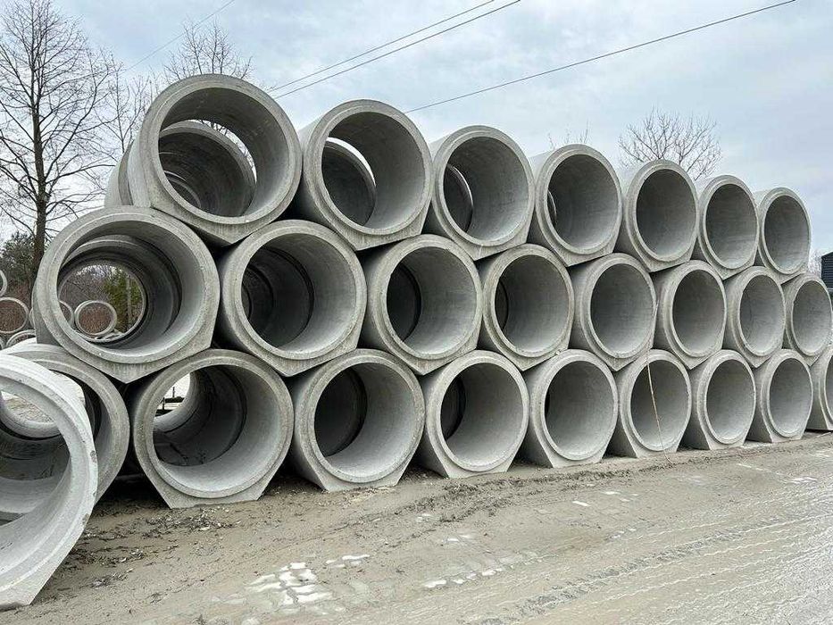 Kręgi betonowe rury studnie przepusty drogowe SZAMBO Transport