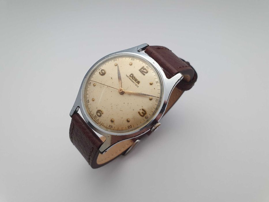 Doxa Oversize Jumbo 38mm 17 jewels Cal.1147 - RZADKI ! OKAZJA !