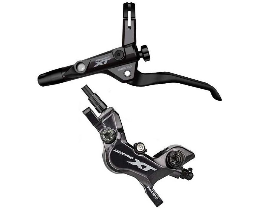 NOWY Shimano T8100 M8120 XT 4-tłoczkowy hamulec przód lewy bez klocków