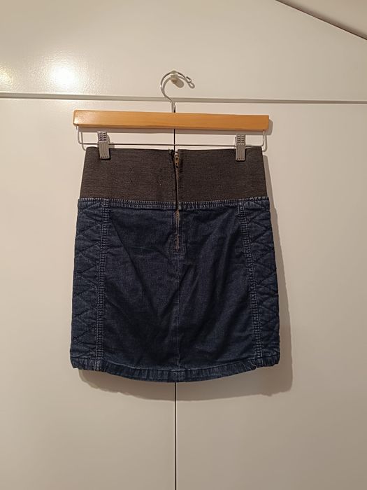 Saia de ganga cintura elástica Pull and Bear