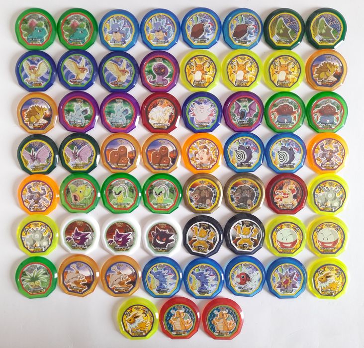 Tazos pokemon nox - venda à unidade