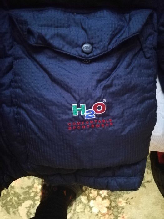 Męska kurtka puchowa H2O