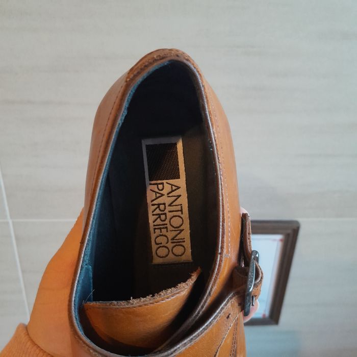 Czółenka damskie monki 36 Antonio Parriego nowe skóra naturalna