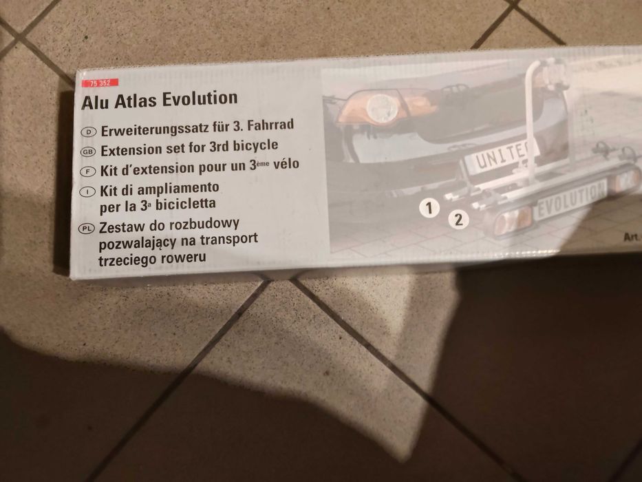 Bagażnik rowerowy na hak