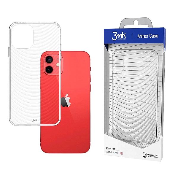 Etui 3mk Armor Case na iPhone 12 mini - przezroczyste