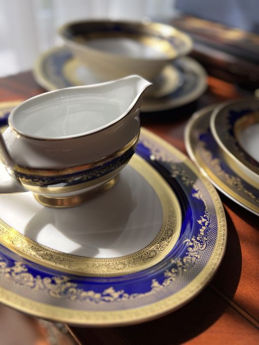 Столовый сервиз Zepter Роял Голд Кобальт на 6 персон