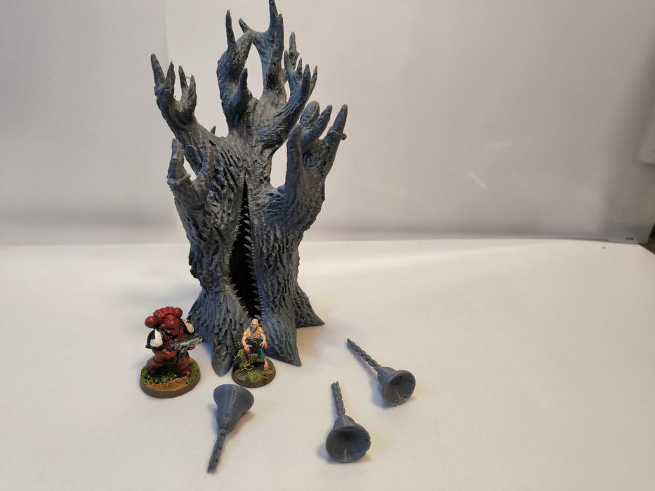 Drzewo Plagi Makieta Diorama Model Sci-Fi