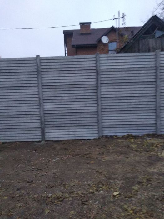 Еврозабор с установкой и доставкой  4 плиты+1 столб