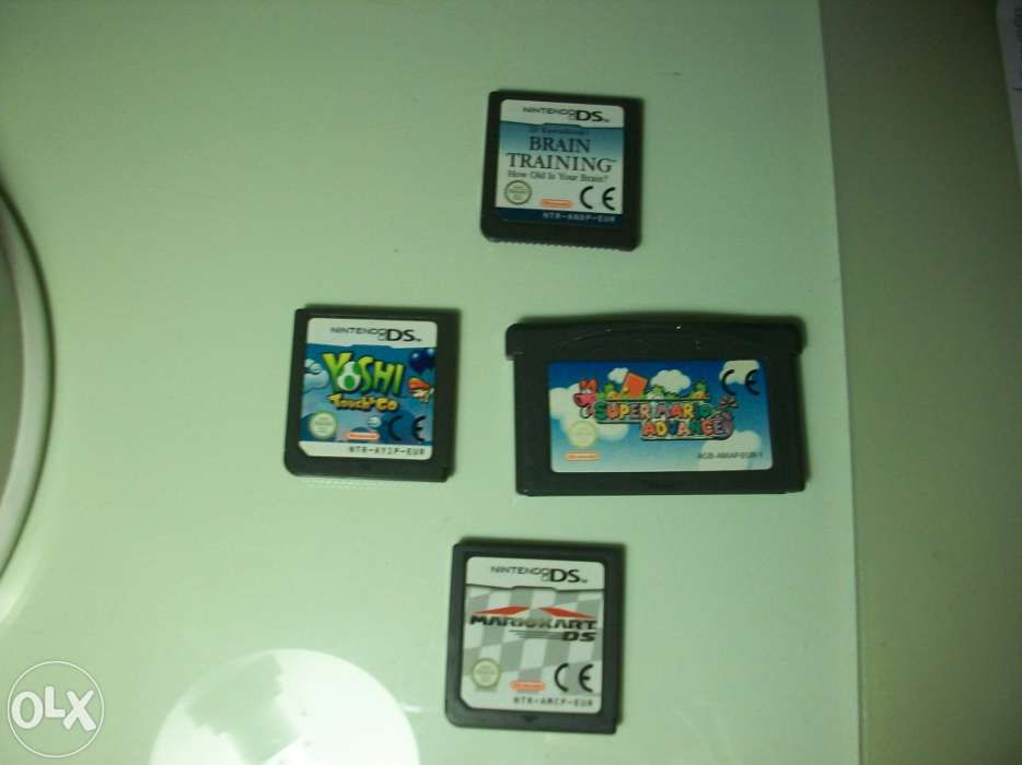 Jogos Nintendo DS como novos