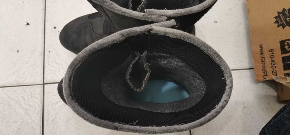 Botas motard  pouco usado