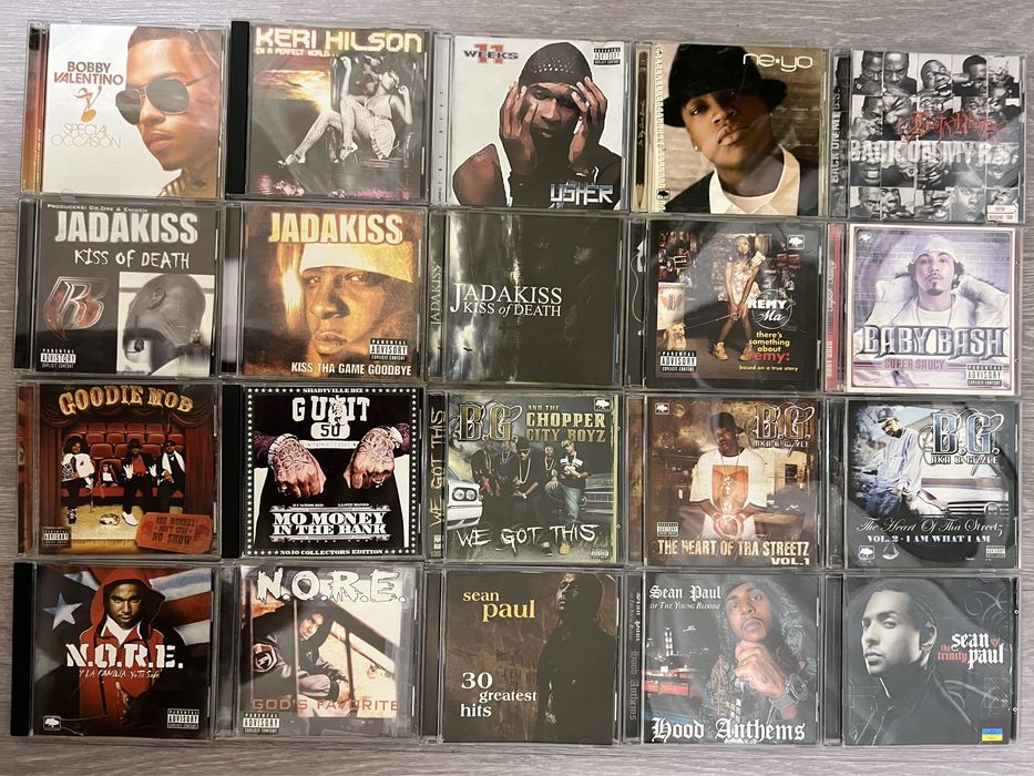 Музика Hip hop, RAP, RNB, РЕП, ХИП-ХОП: 245 грн. - CD / DVD