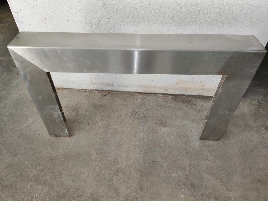 Capeamento chaminé inox